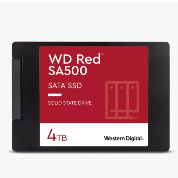 Image of WESTERN DIGITAL SSD WD RED 4TB SATA 2 5 WDS400T2R0A