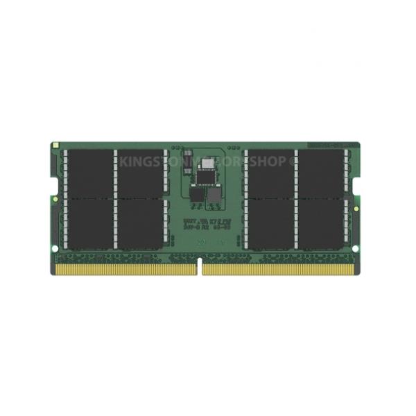 Kingston 32GB 4800MT/S DDR5 NON-ECC CL40 SODIMM 2RX8 KVR48S40BD8-32