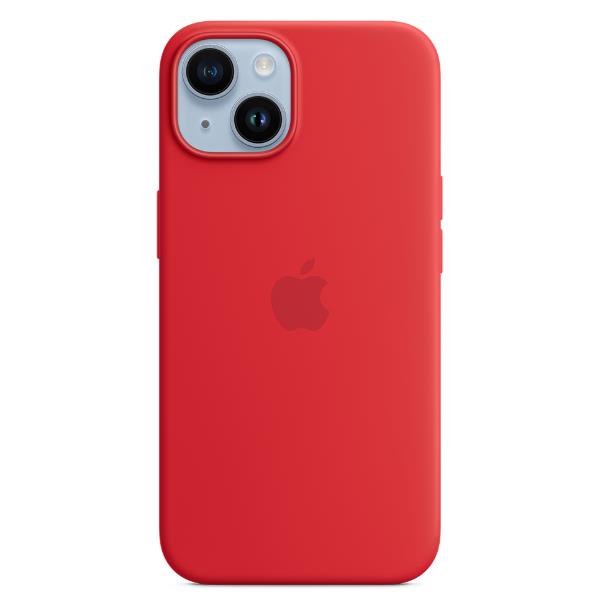 Image of APPLE IPHONE 14 PLUS SLC CASE RED MPT63ZM/A