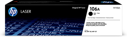 HP TONER NERO LASER STANDARD W1106A