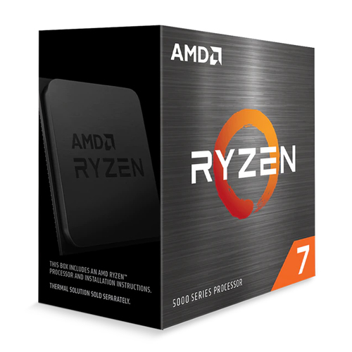 AMD CPU RYZEN 7, 5800X, AM4, 4.70GHz 8 CORE, CACHE 36MB, 105W, WOF 100-100000063WOF