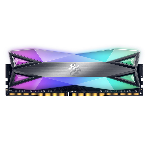 ADATA RAM GAMING XPG SPECTRIX D60G 16GB(2x8GB) DDR4 3600MHZ RGB, CL18 AX4U36008G18I-DT60