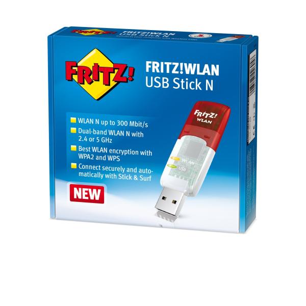 Image of AVM FRITZ! FRITZ!WLAN USB STICK AC 860 ENGLISH 20002724