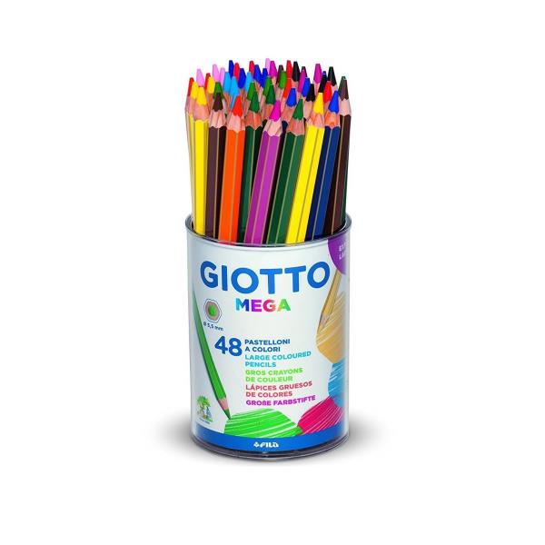 GIOTTO CF48 PASTELLONE 5 5MM COL. ASS F518100
