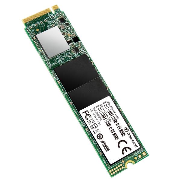 Image of TRANSCEND 128GB M2 2280 PCIE GEN3X4 3D TLC TS128GMTE110S