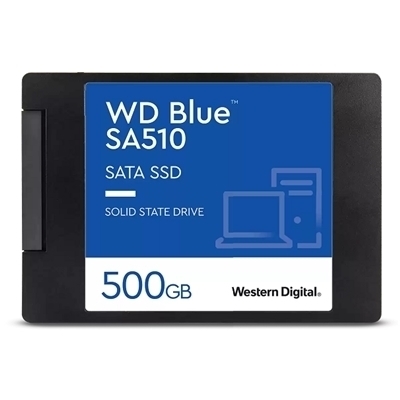 Image of WESTERN DIGITAL SSD WD BLUE 500GB 2.5 SATA 3DNAN WDS500G3B0A