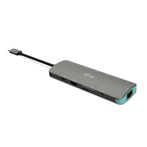 I-TEC NANO DOCKING STATION IN METALLO USB-C, 4K HDMI LAN + POWER DELIVERY 100W C31NANODOCKLANPD