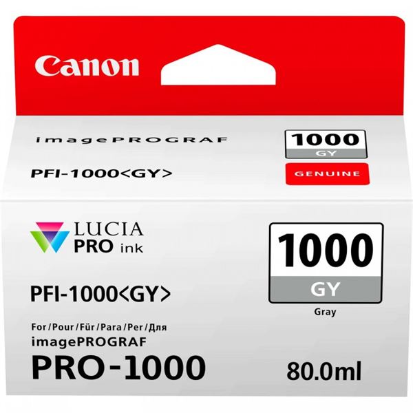 CANON INK PFI-1000 GRIGIO 0552C001AA