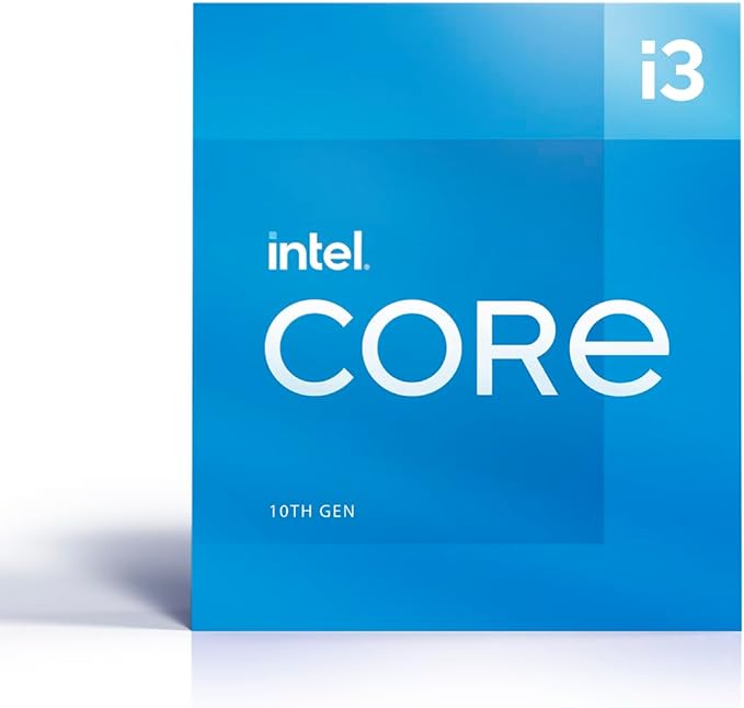 INTEL CPU 10TH GEN, I3-10100, LGA 1200, 3.60Ghz 6MB CACHE BOXED, COMET LAKE, GRAPHICS BX8070110100