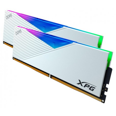 ADATA RAM GAMING LANCER RGB 16GB DDR5 7200MHZ 1,4V WHITE AX5U7200C3416G-CLARWH