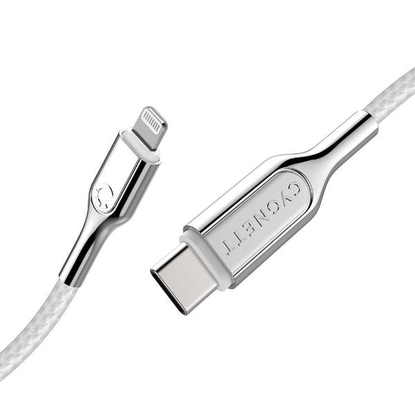 CYGNETT LIGHTNING TO USB-C CABLE 2MT - WH CY2802PCCCL
