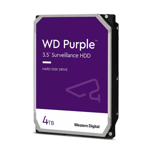 WESTERN DIGITAL HDD PURPLE 4TB 3,5 5400RPM SATA 6GB/S BUFFER 256MB WD43PURZ