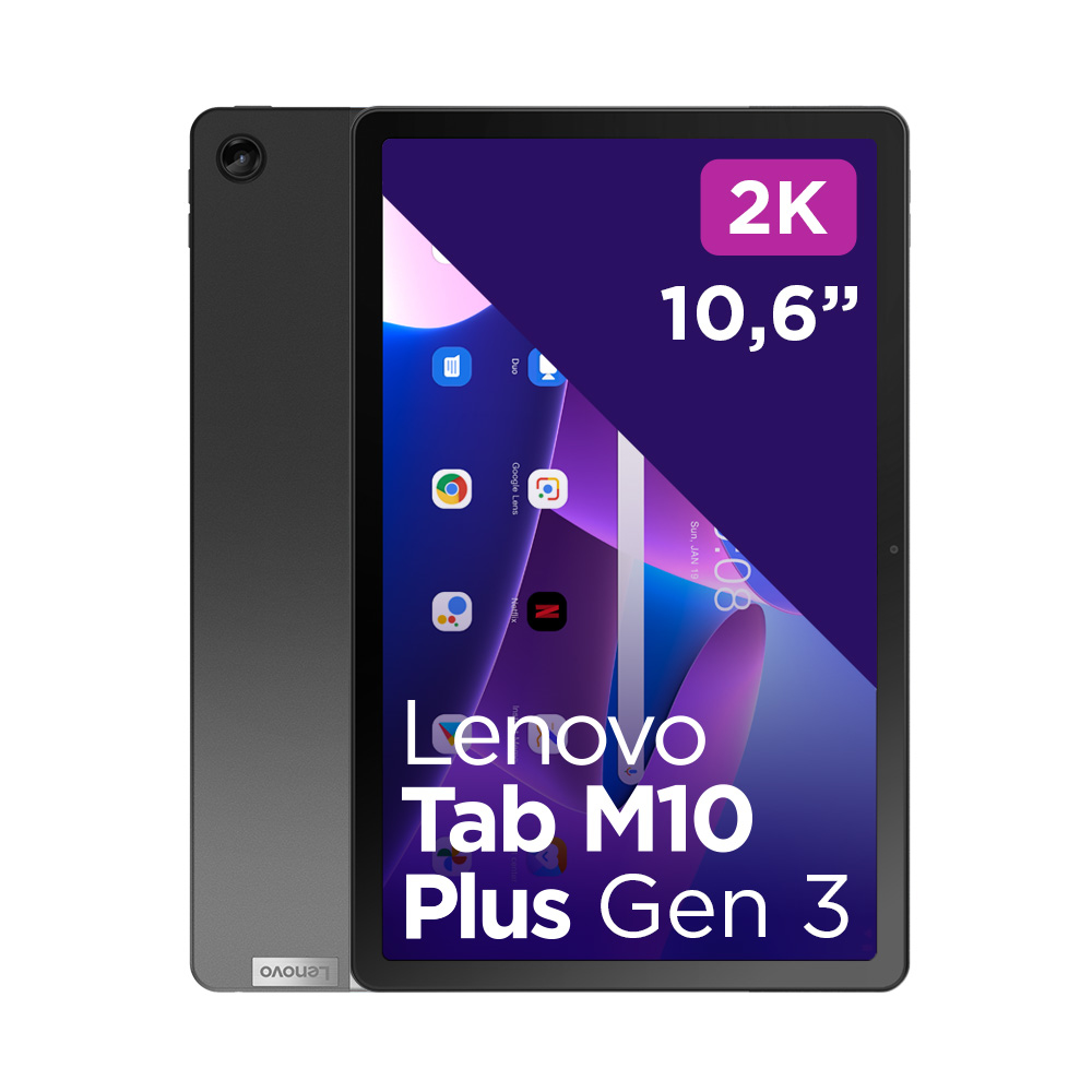LENOVO TABLET M10 PLUS 3RD GEN 10.6 128GB 4GB ANDROID 12 WIFI SPACE GREY ZAAM0138SE