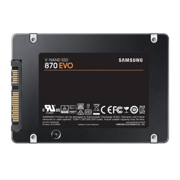 Image of Samsung SAMSUNG SSD 870 EVO 2TB 2.5 SATA 3D NAND MLC MZ-77E2T0B/EU