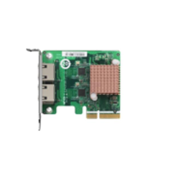 Image of Qnap DUAL PORT 2.5GBE 4-SPEED NETWORK CARD QXG-2G2T-I225