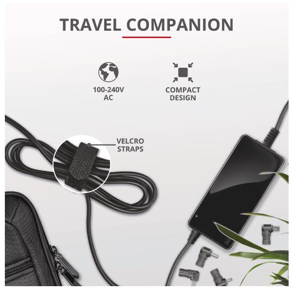 Image of TRUST MAXO ASUS 90W LAPTOP CHARGER 23390