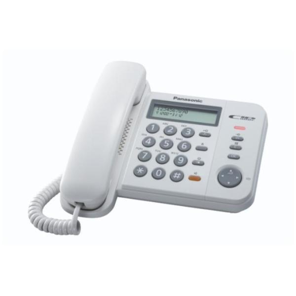 Image of PANASONIC TELEFONO FISSO KX-TS580EX1W KX-TS580EX1W