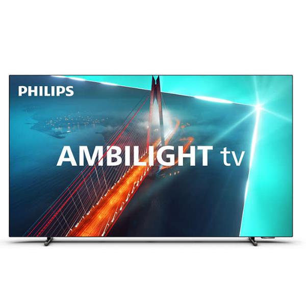 Image of PHILIPS 48 OLED 4K GOOGLE TV AMBILIGHT 3 48OLED718/12