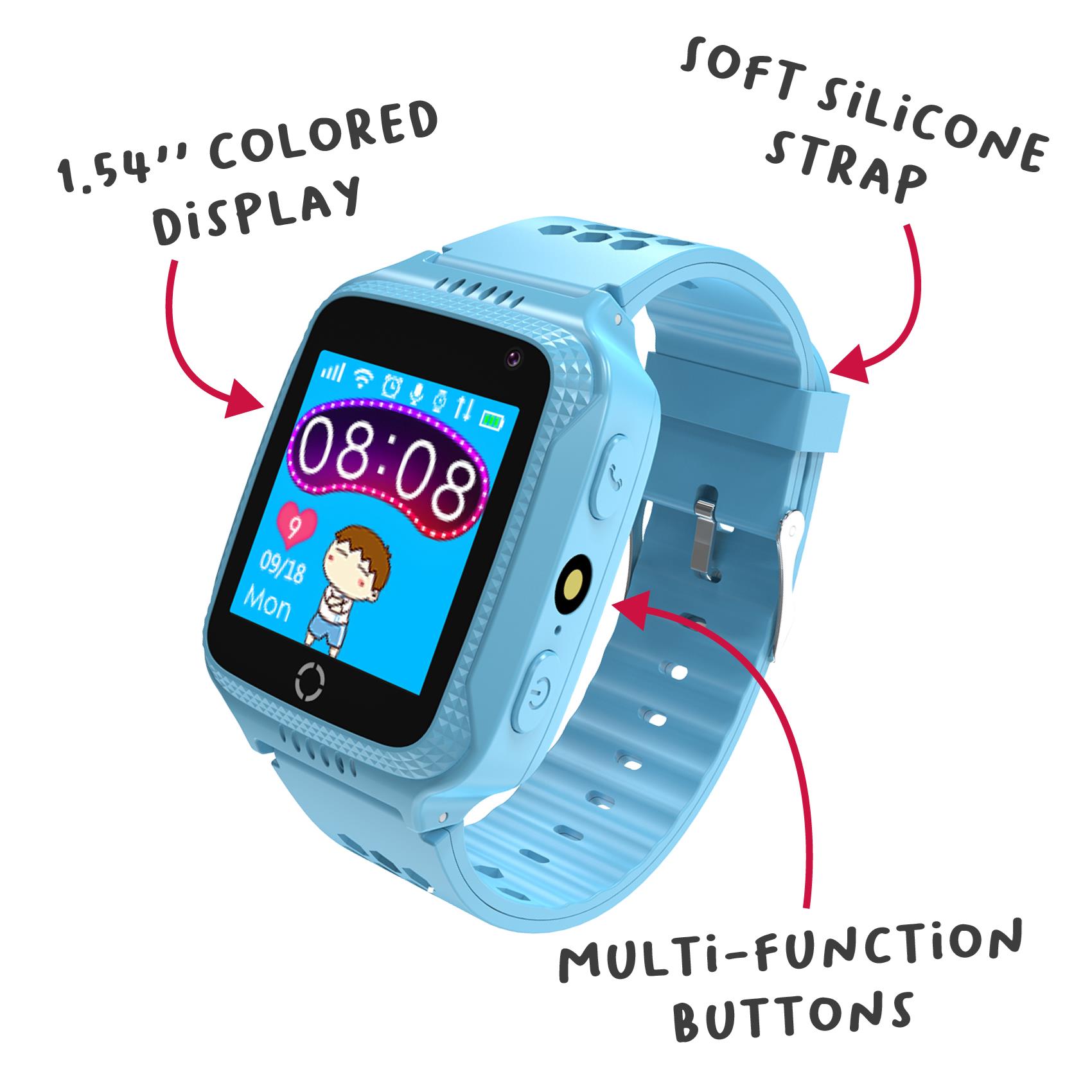 Image of CELLY SMARTWATCH FOR KIDS BLUE KIDSWATCHLB