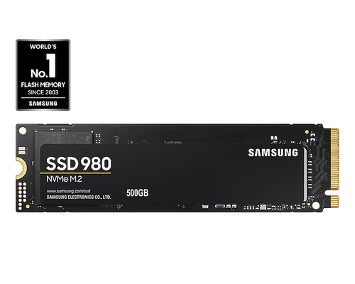 SAMSUNG SSD INTERNO 980 EVO 500GB M.2 PCIE R/W 3100/2600 GEN 3X4 MZ-V8V500BW