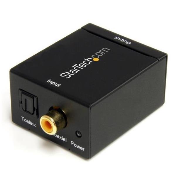 Image of STARTECH CONVERTITORE TOSLINK A RCA SPDIF2AA
