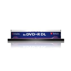 Image of VERBATIM SPINDLE 10 DVD+R D.LAYER 8.5GB 8X S 43666/10