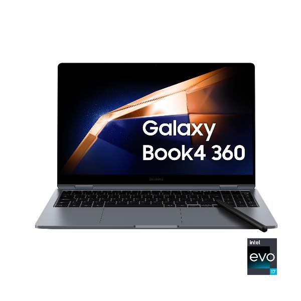 Samsung Galaxy Book4 360 15.6 C7 16GB 512GB Gray win 11pro NP754QGK-KG1IT