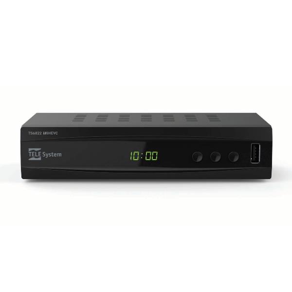 Image of TELESYSTEM DECODER T2 TS6822 TWIN PVR 21005327