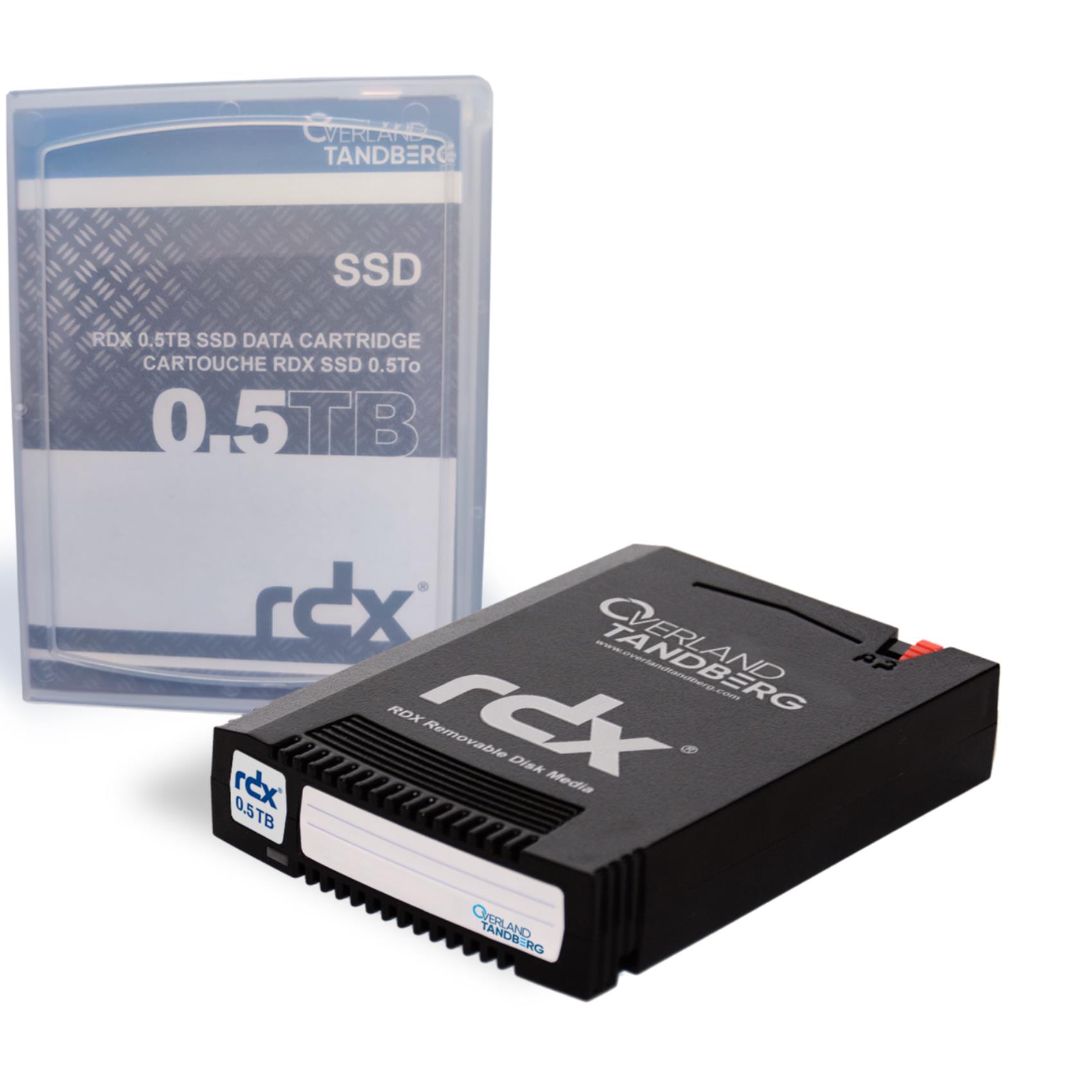 TANDBERG RDX SSD CARTUCCIA 500 GB CARTRDIGE 8665-RDX