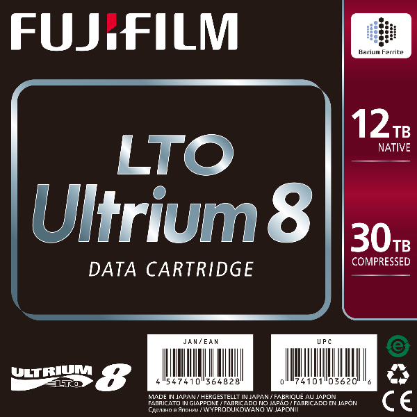 FUJIFILM LTO 8 ULTRIUM 12TB NATIVI 30TB COMP 16551221