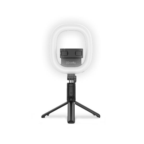 CELLY BLUETOOTH TRIPOD WITH RING LIGHT CLICKRINGBTBK