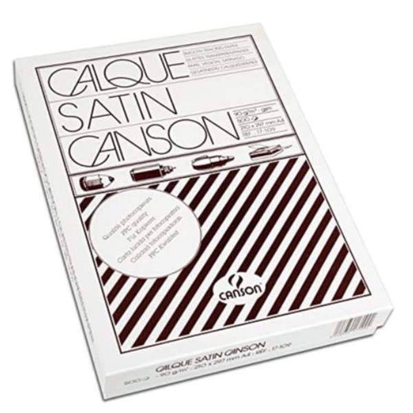 CANSON CF500 FOGLI CARTA LUCIDA A4 90/95 C31310S000