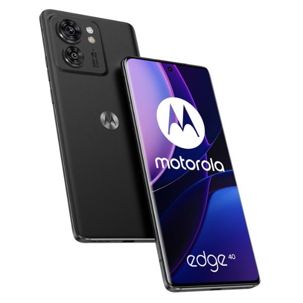 Image of Motorola MOTOROLA EDGE 40 8/256GB GLASS-QUARTZ BLACK PAY40005SE