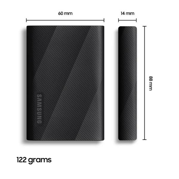 Image of Samsung SAMSUNG SSD ESTERNO T9 1TB USB-C 2000MB/S MU-PG1T0B/EU