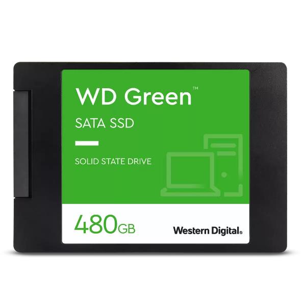 Image of WESTERN DIGITAL SSD WD GREEN 480 2.5 SATA 3DNAN WDS480G3G0A