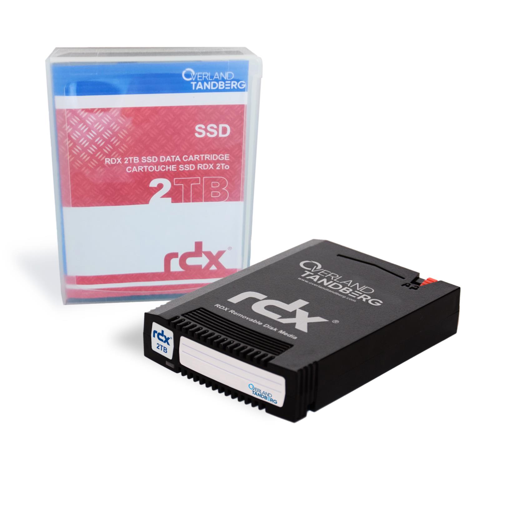 TANDBERG RDX SSD CARTUCCIA 2TB CARTRDIGE 8878-RDX
