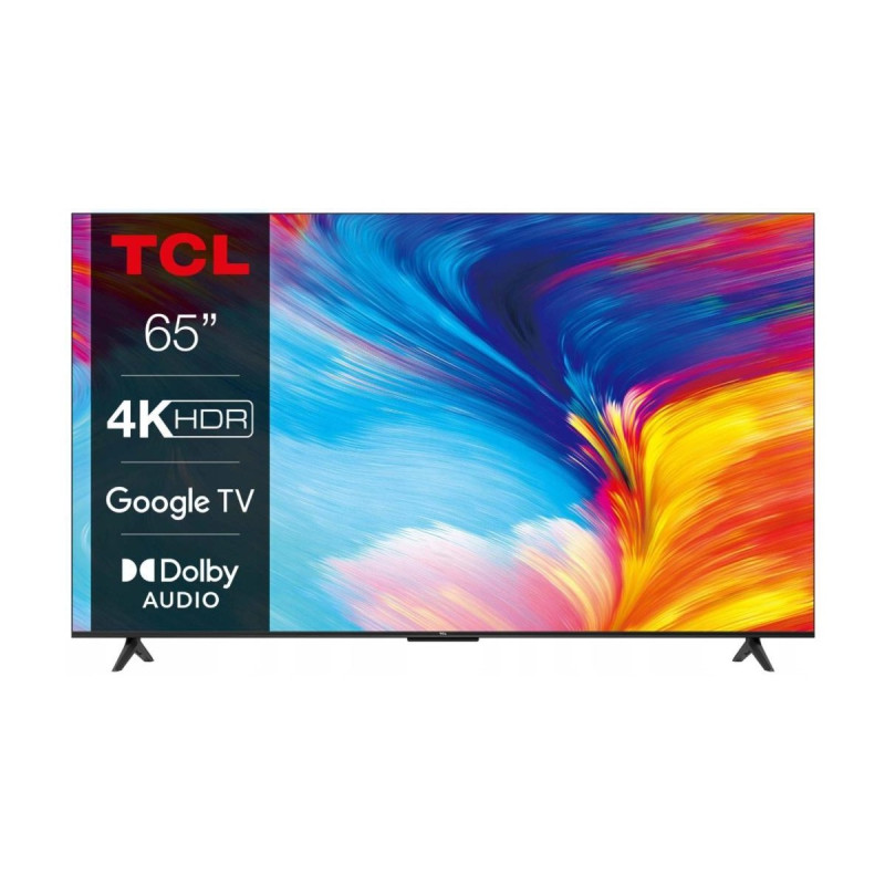 TCL SMART TV 65 4K HDR ANDROID TV NERO 65P631