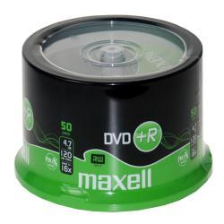 Image of MAXELL CAMPANA 50 DVD+R 16X PRINTABLE F 275702