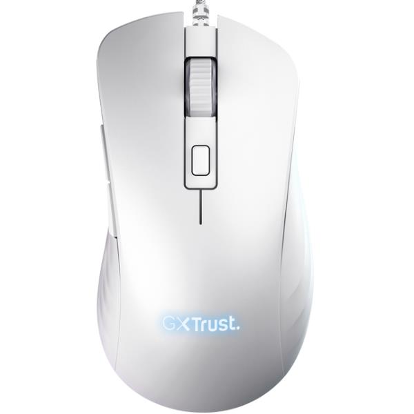 Image of TRUST GXT924W YBAR+ GAMING MOUSE WHITE 24891