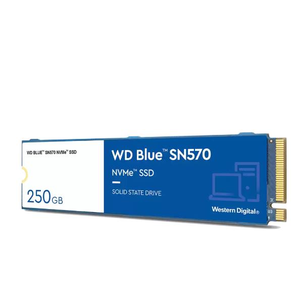 Image of WESTERN DIGITAL SSD WD BLUE 250GB NVM M.2 WDS250G3B0C
