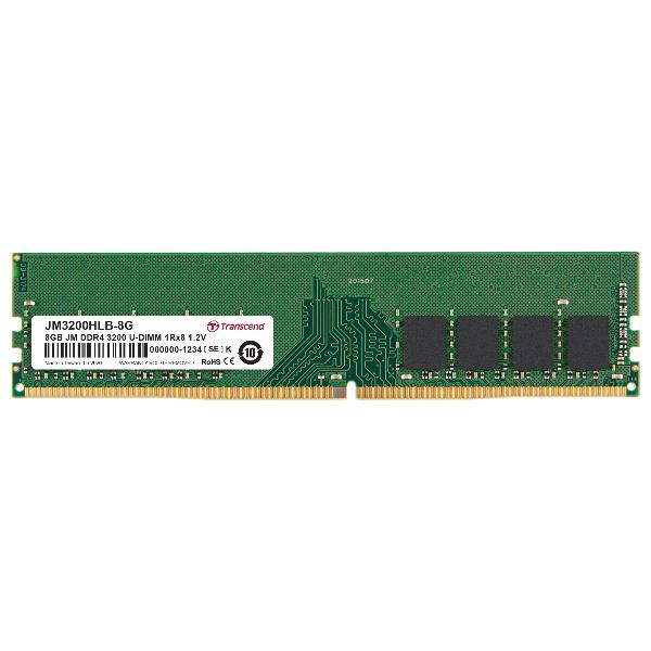 TRANSCEND 16GB JM DDR4 3200 U-DIMM 2RX8 JM3200HLB-16G
