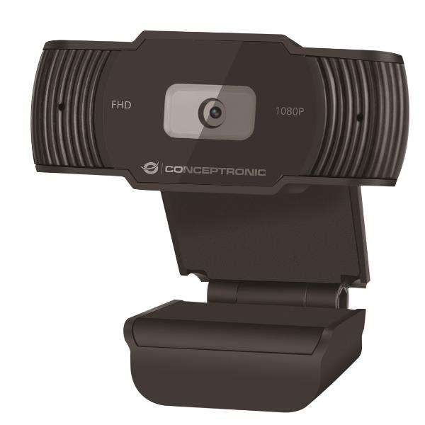 Image of CONCEPTRONIC 1080P USB WEBCAM WITH MICROPHONE AMDIS04B