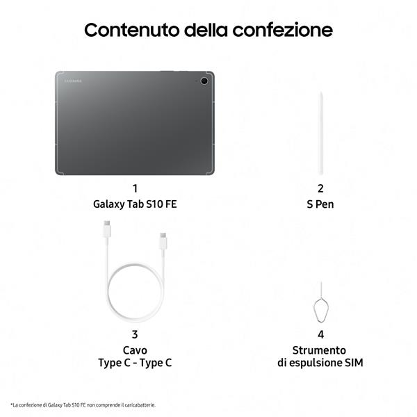 Samsung Galaxy Tab S10 Fe 10.9 X520N Wifi 8GB 128GB SM-X520NZAREUE