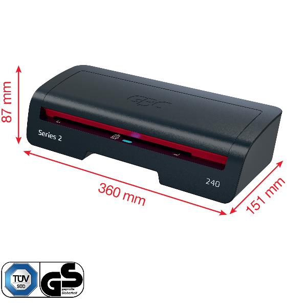 Gbc Plastificatrice 240 A4 Colore Nero 4410068EU